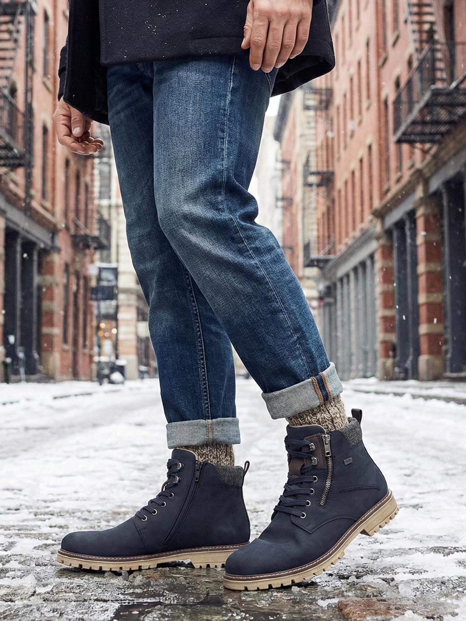 Rieker 04799 Comfort winter boots varmfôret