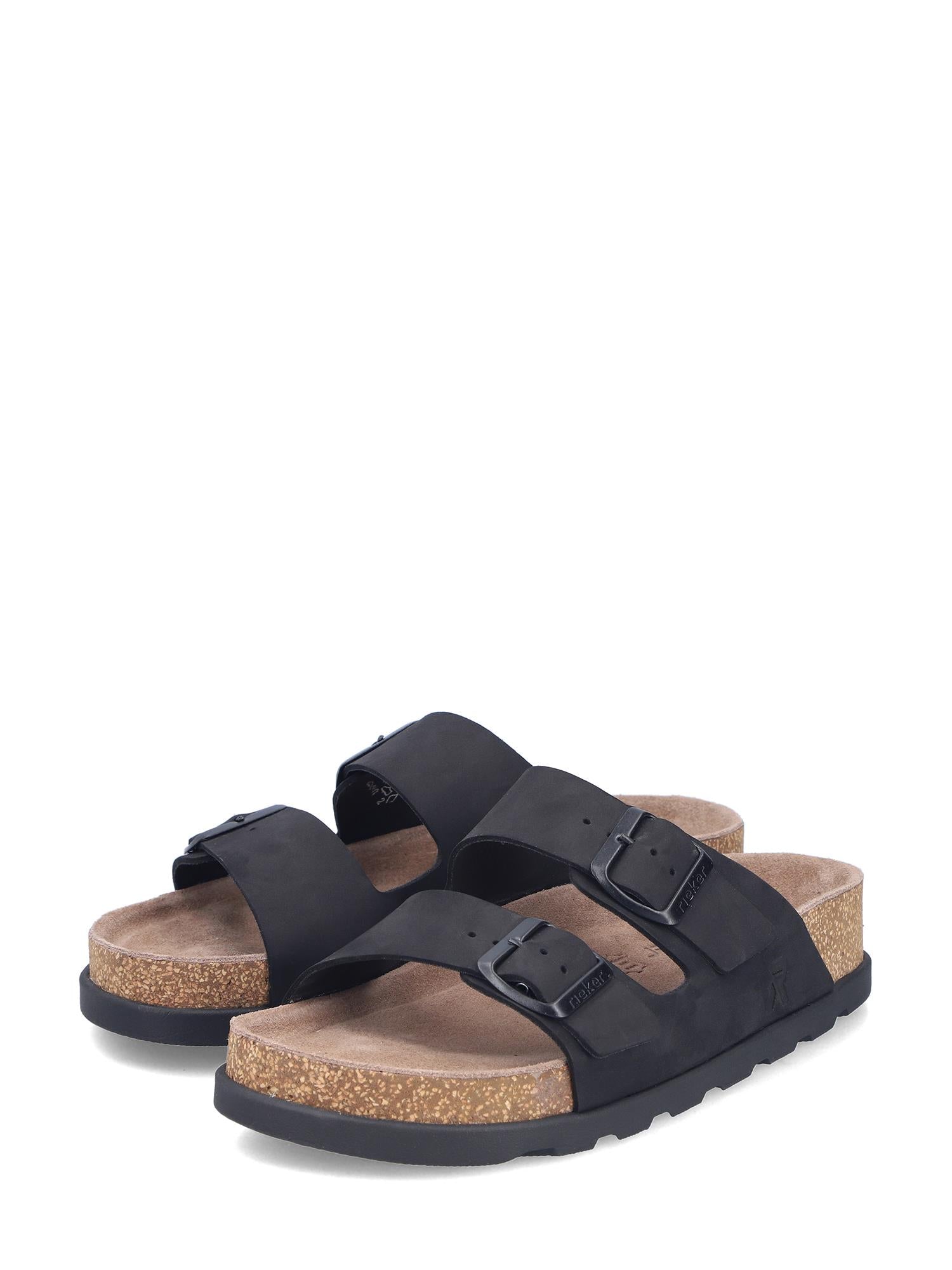 Rieker 05043 Alvessa Skinnsandaler Sort