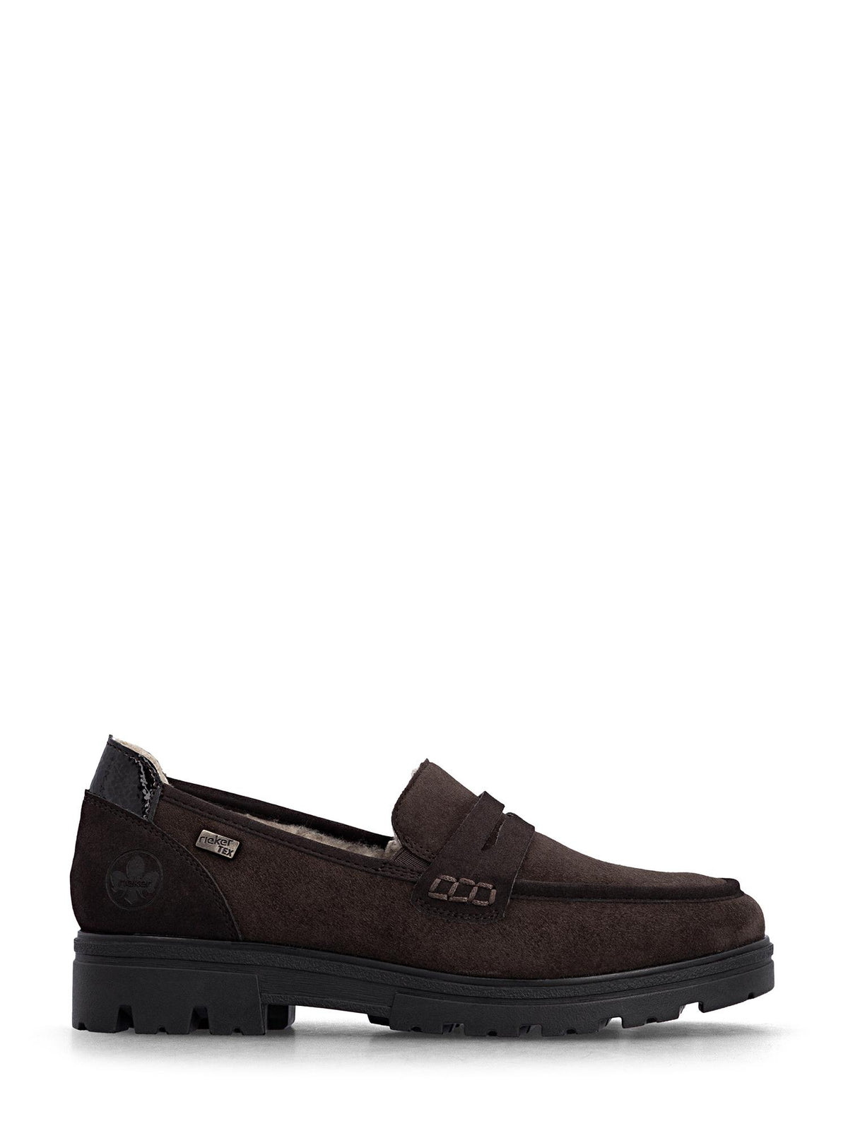 Rieker 02317 Lugano TEX Fôret Leather Loafer