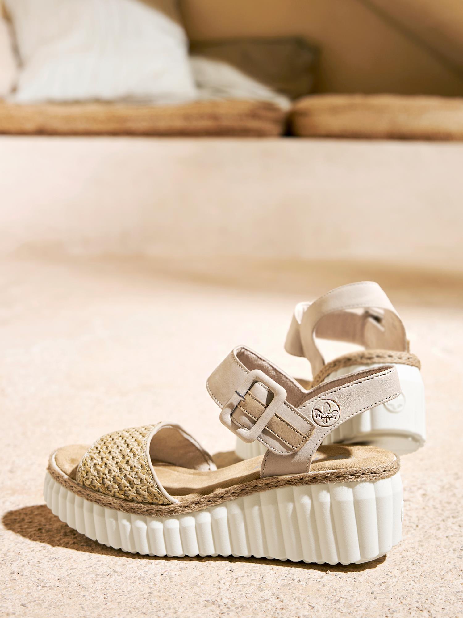 Rieker 03047 Celensa Sandal Beige