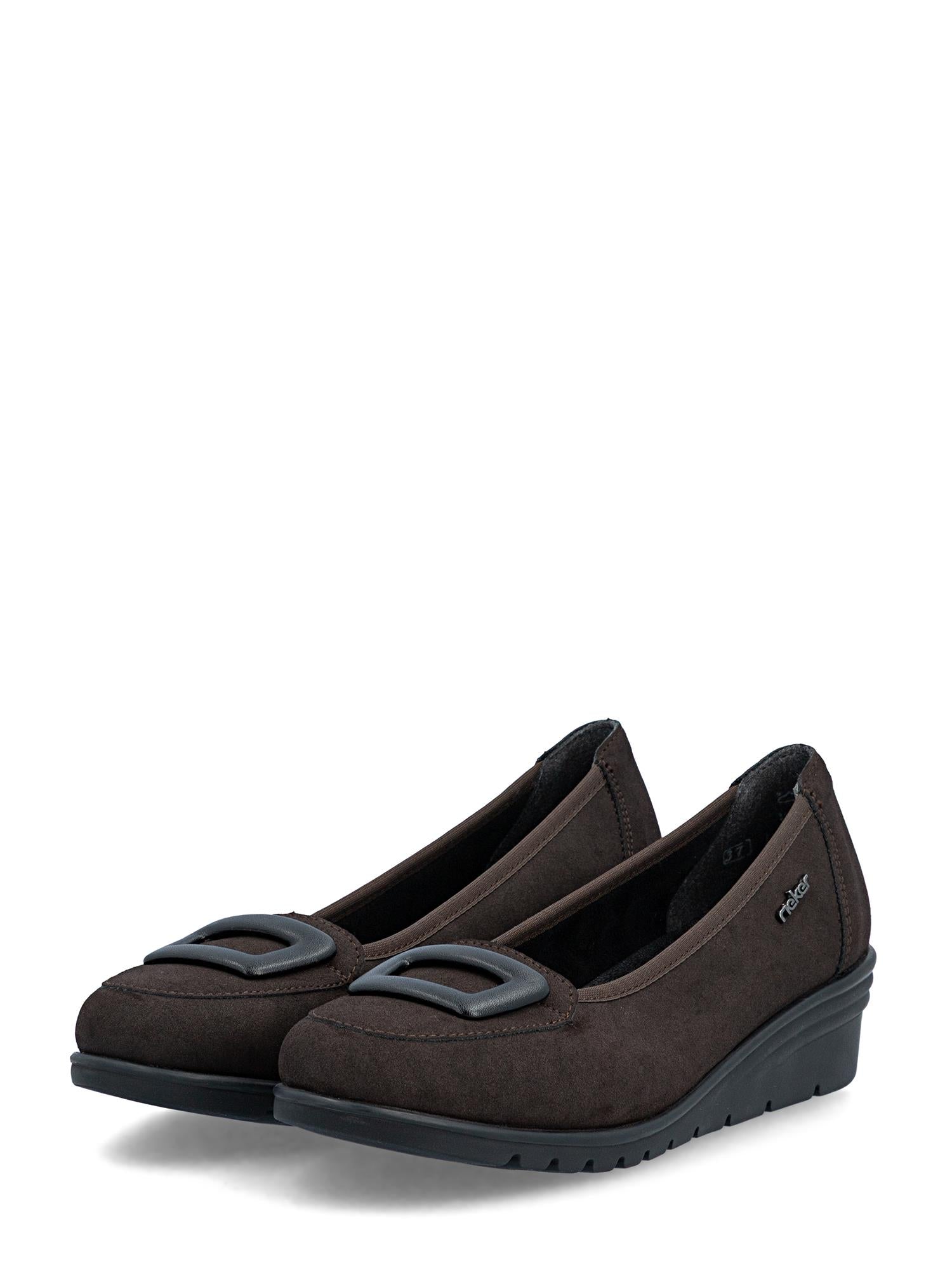 Rieker 02689 Bella Step Ballerina Brun
