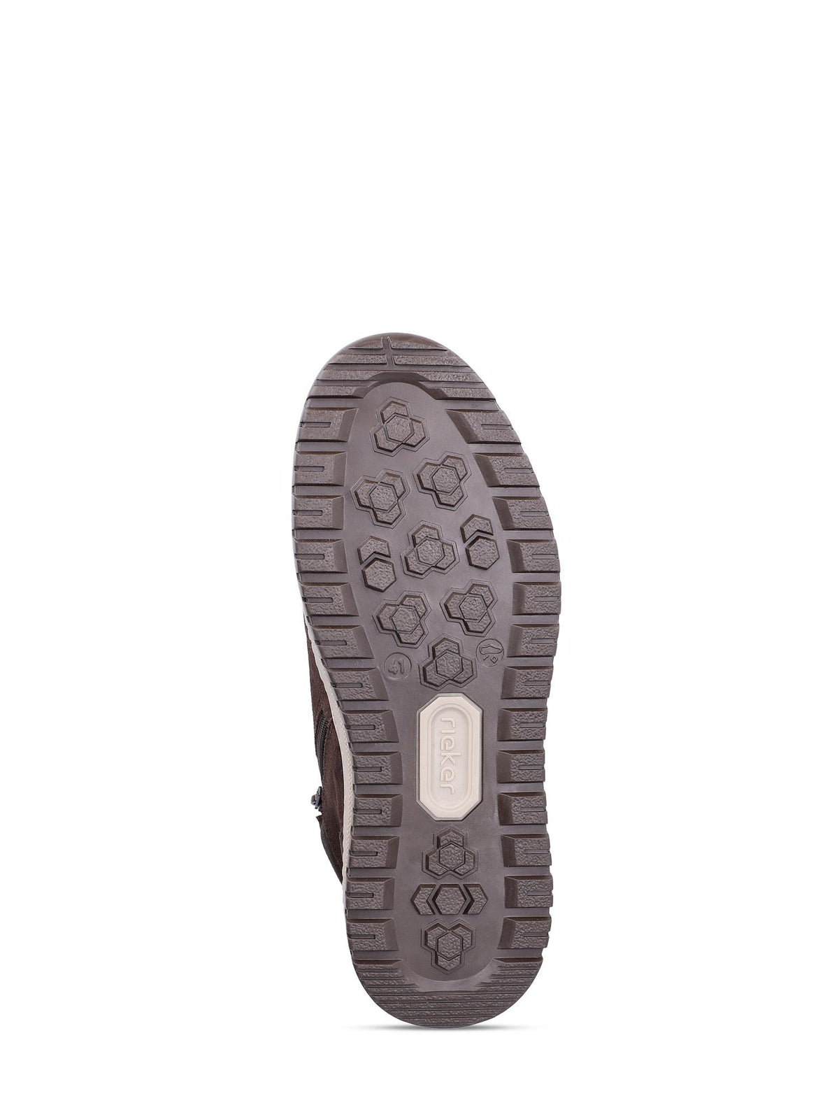 Rieker 02288 Montaro Leather High-Top Brown