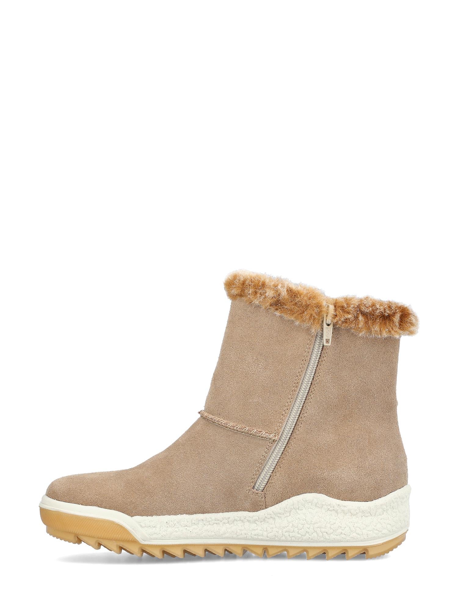 04761 Rieker Suede Boots ullfòret