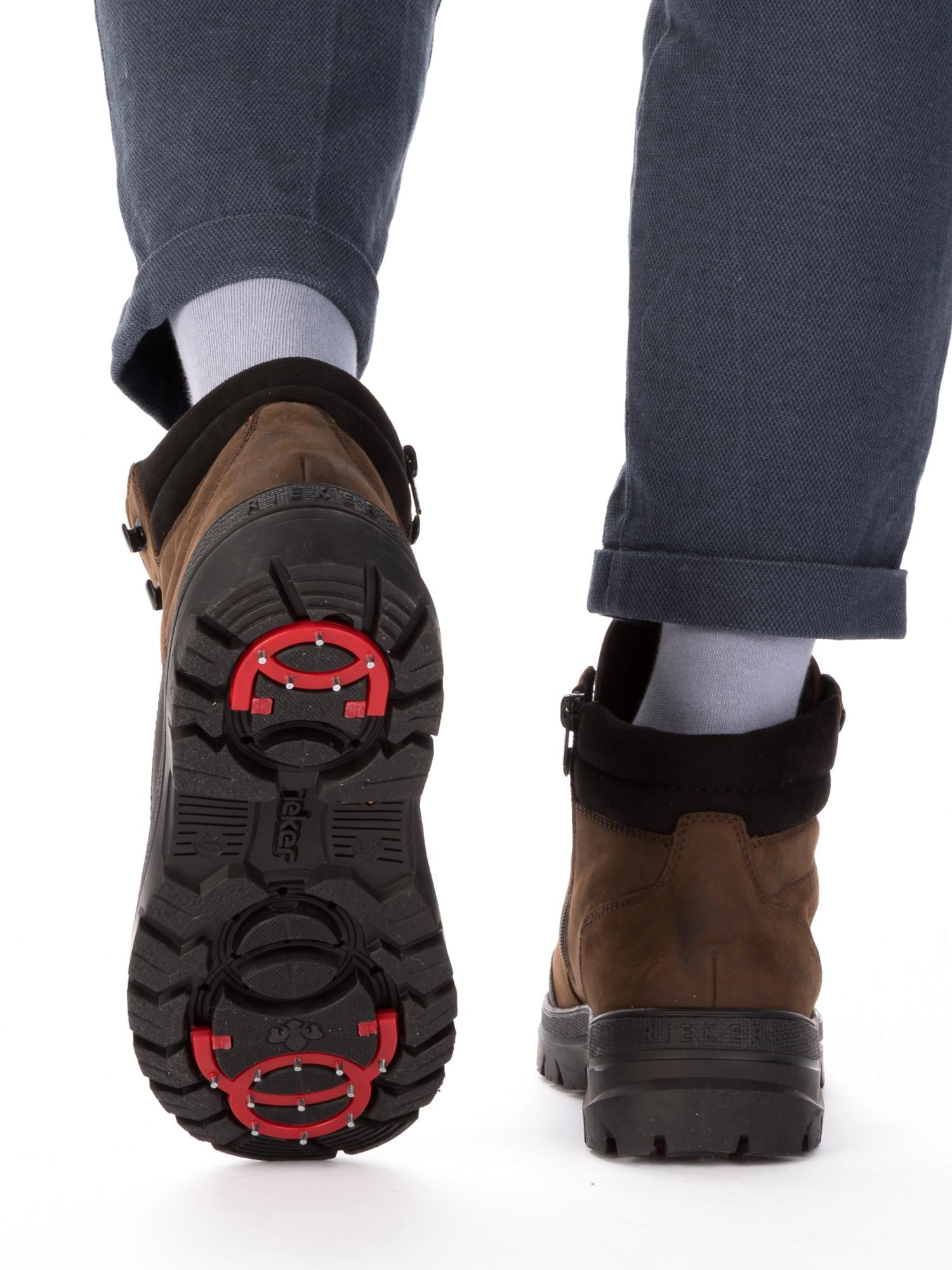 04800 Rieker Everest Winter Boots utfellbare Brodder