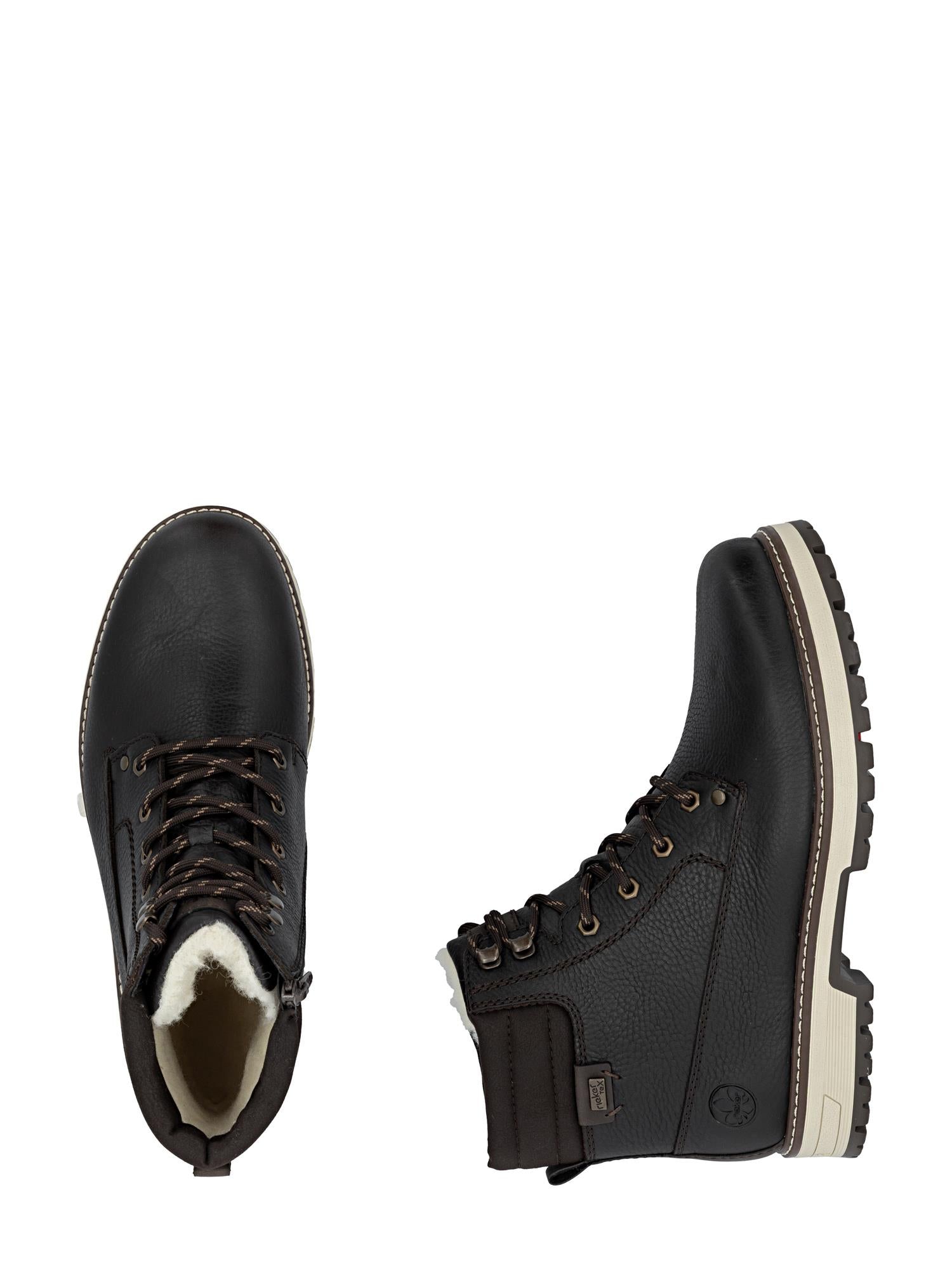 Rieker 04843 Ullfôret boots med vendbare brodder
