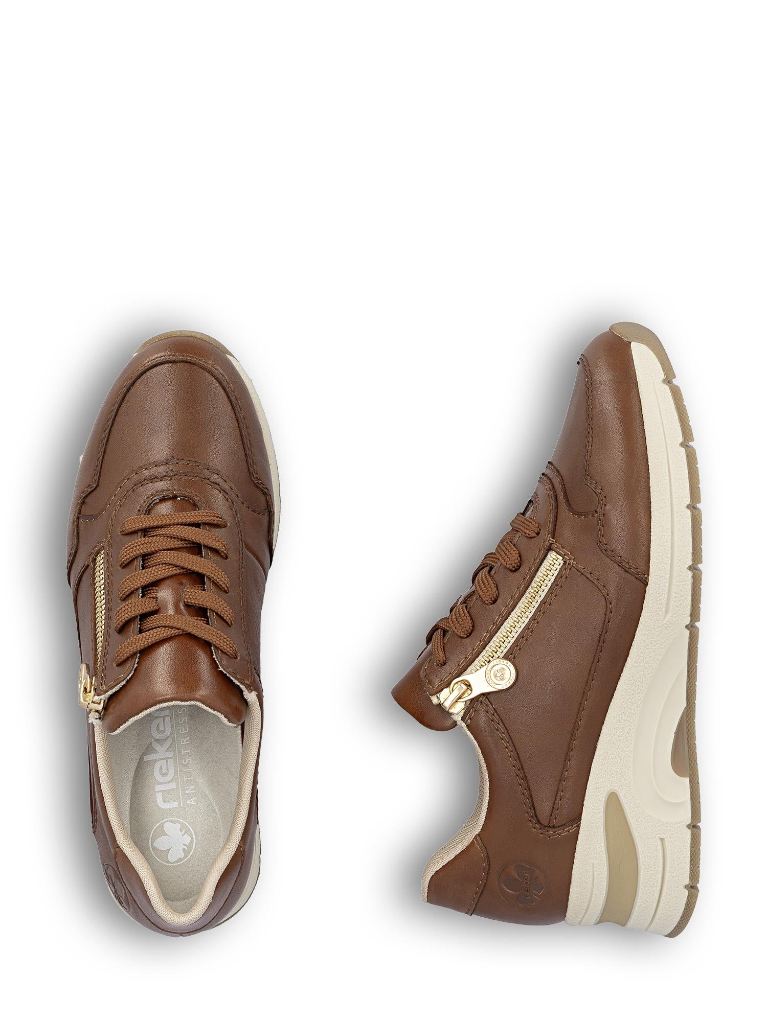 Rieker 04935 Firenze Sneaker Leather Brown