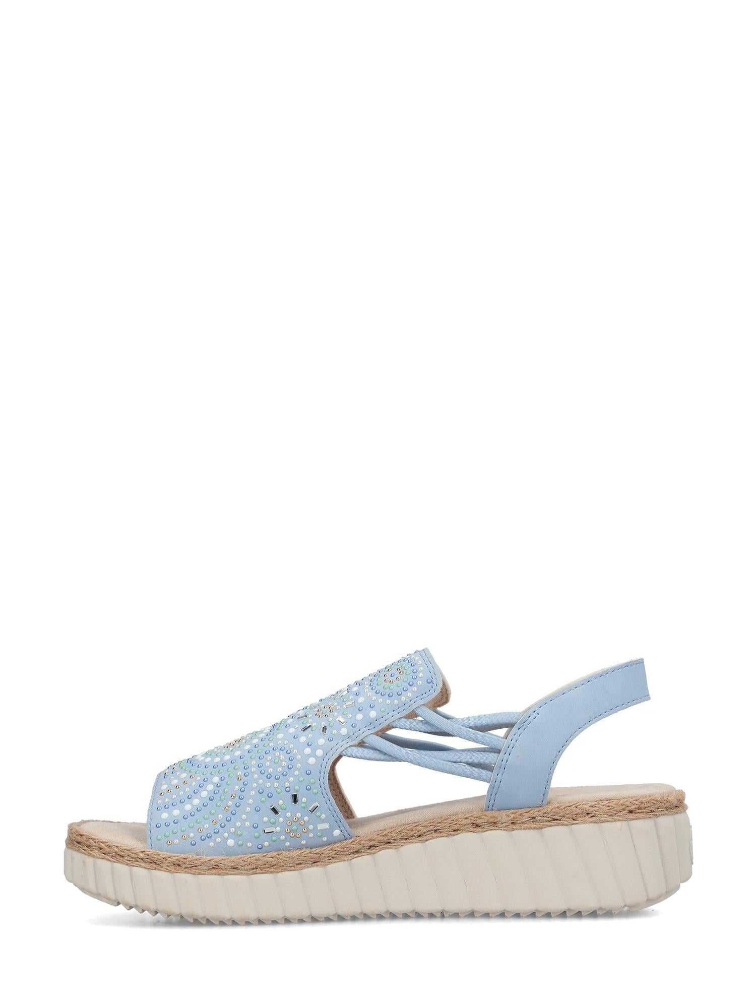 Rieker 03727 Riviera Shine Kilesandal