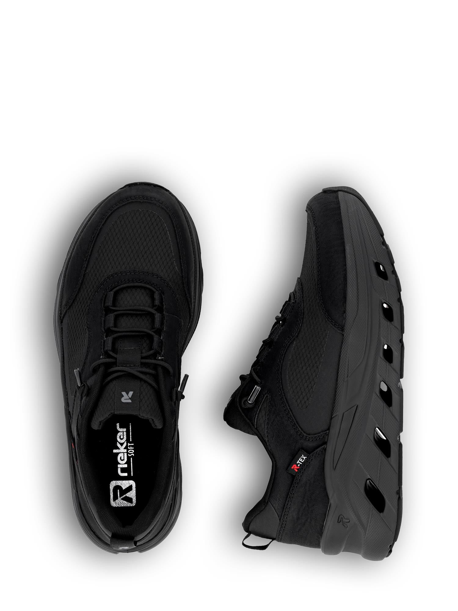 Rieker 05001 WalkDry Tex Sneaker Black