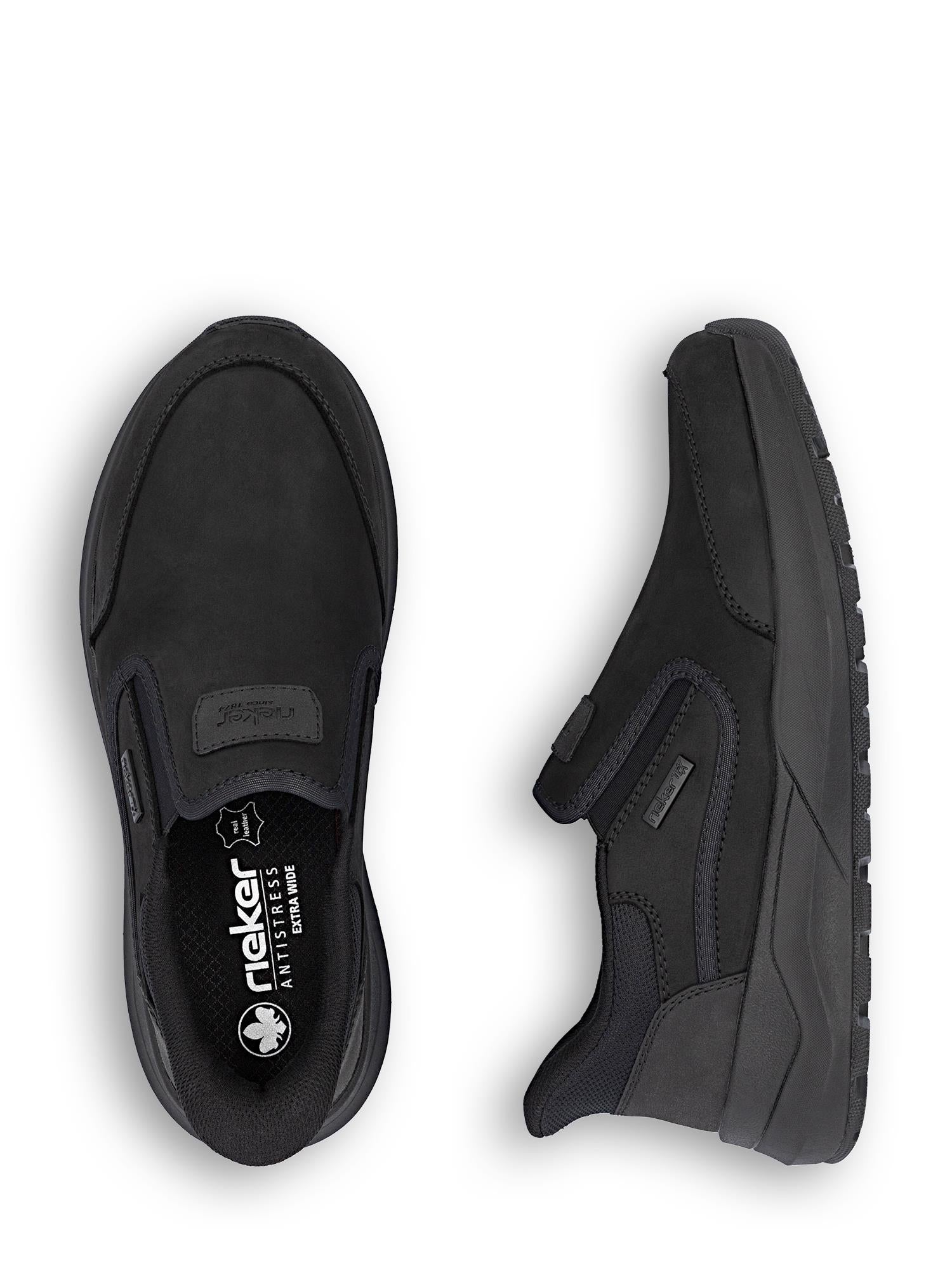 04216 Rieker WideTex Suede Slip-on Loafers