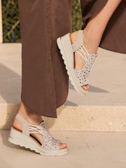 Rieker 03690 Sorella Sandal Beige