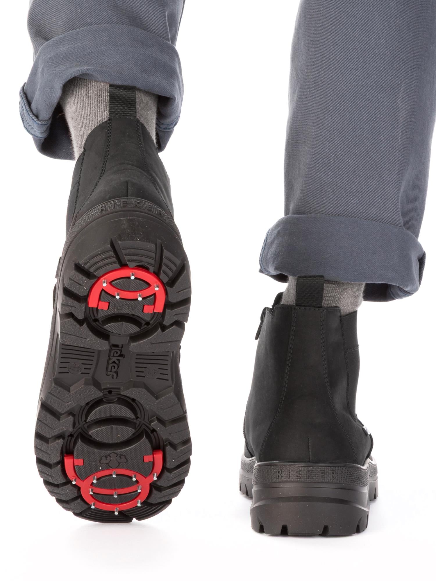 04841 Rieker Lodge Winter Boots utfellbare Brodder