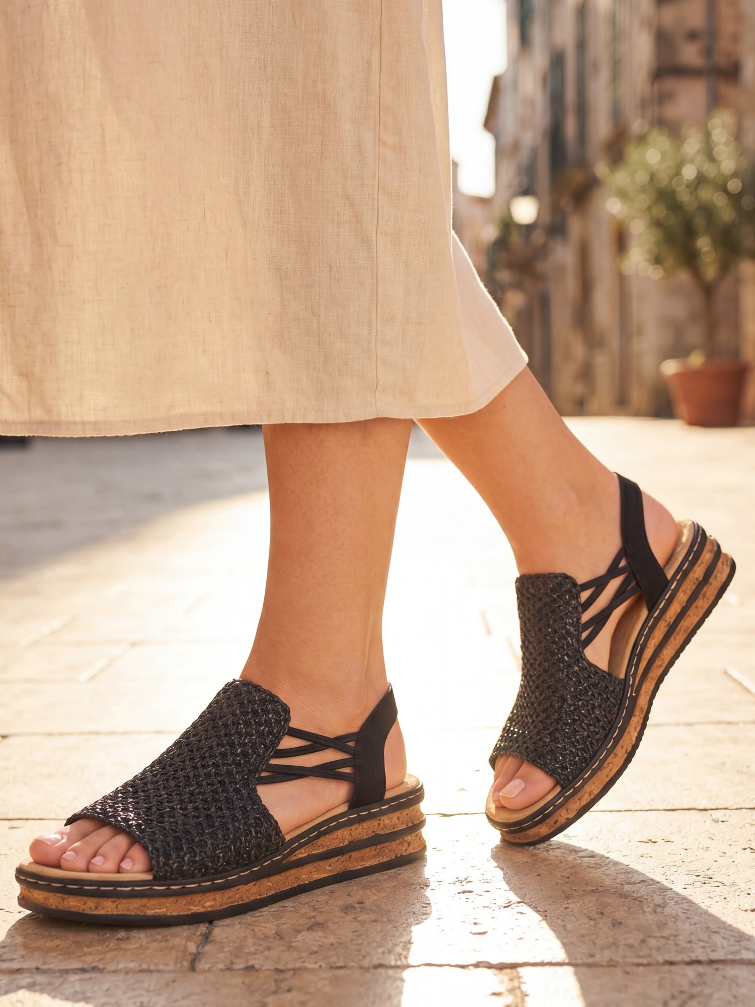 Rieker 03611 Elvara Kilesandal